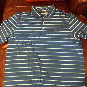 Vineyard Vines Blue Polo XL